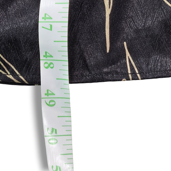 NWT Diarrablu Lala Wrap Midi Dress Size M [8-10] Scribble Noir Black Gold - Picture 12 of 13